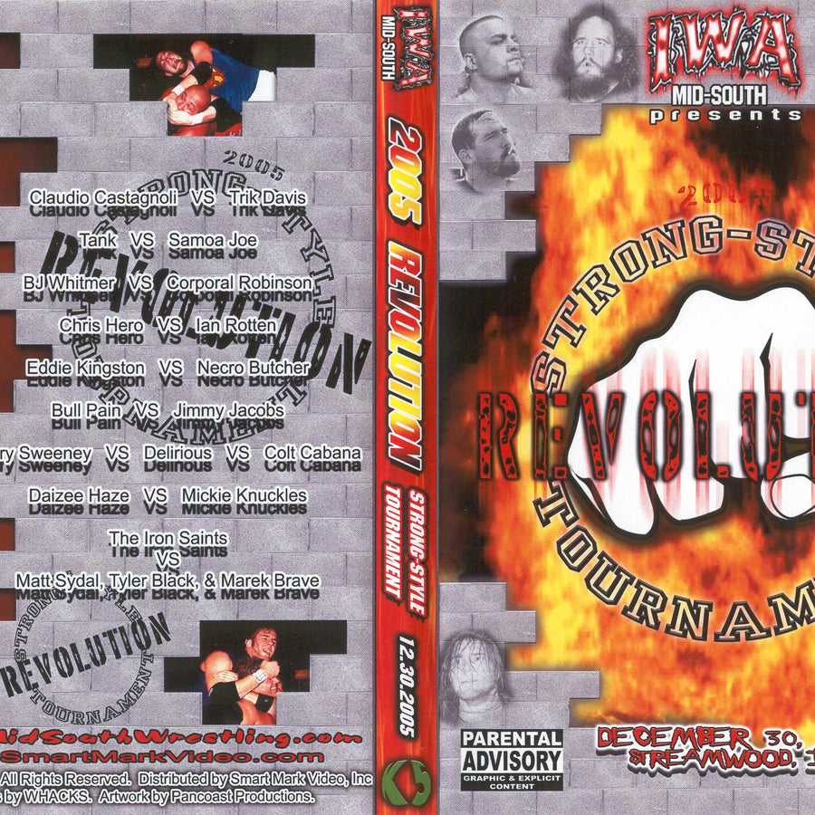 revolution strong style tournament DVDs & Videos Pwcatalog