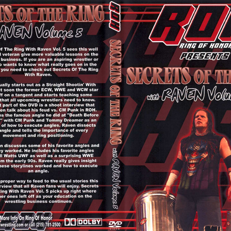 secrets of the ring with raven volume 5 DVDs & Videos Pwcatalog