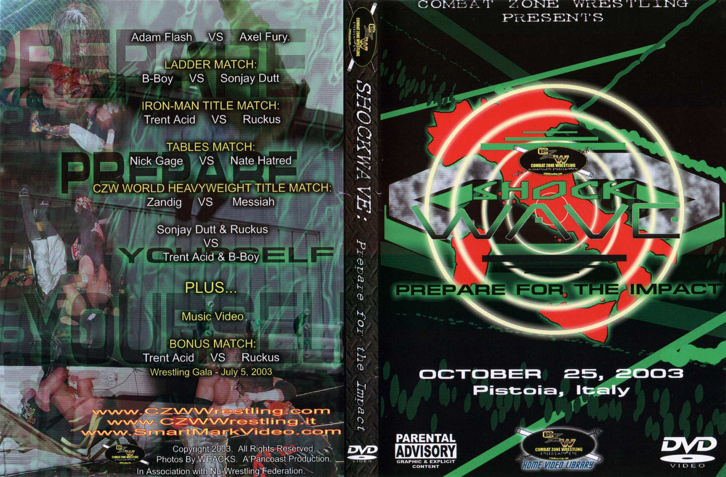 shockwave prepare for the impact DVDs & Videos Pwcatalog