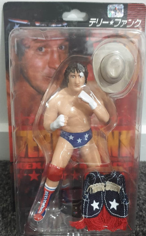CharaPro Deluxe Terry Funk [With White Hat & Red Knee Pads]