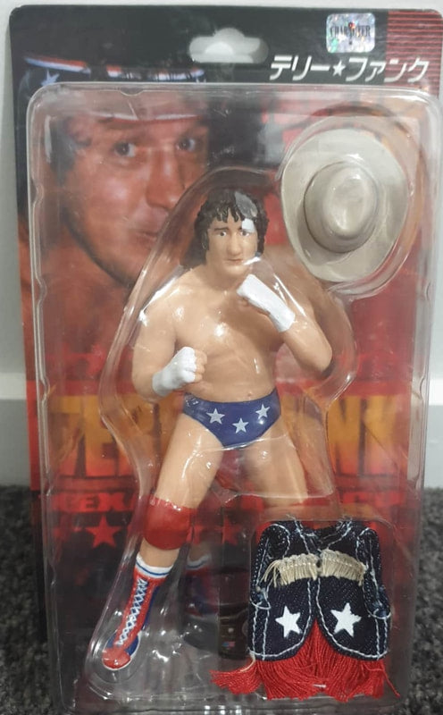 CharaPro Deluxe Terry Funk [With White Hat & Red Knee Pads] Action & Toy Figures PWcatalog