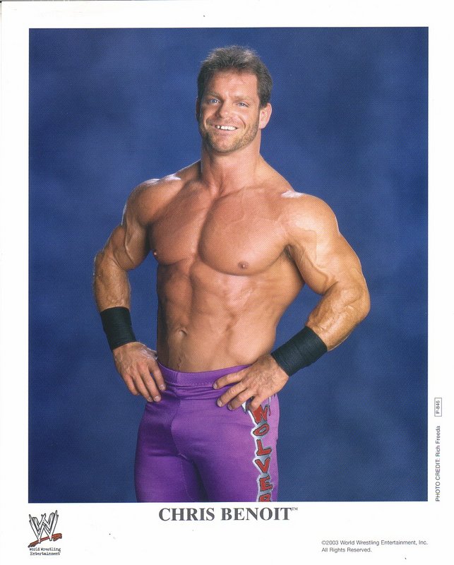 2003 Chris Benoit P846a color PW Catalog