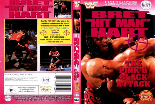 bret hitman hart the pink black attack DVDs & Videos Pwcatalog