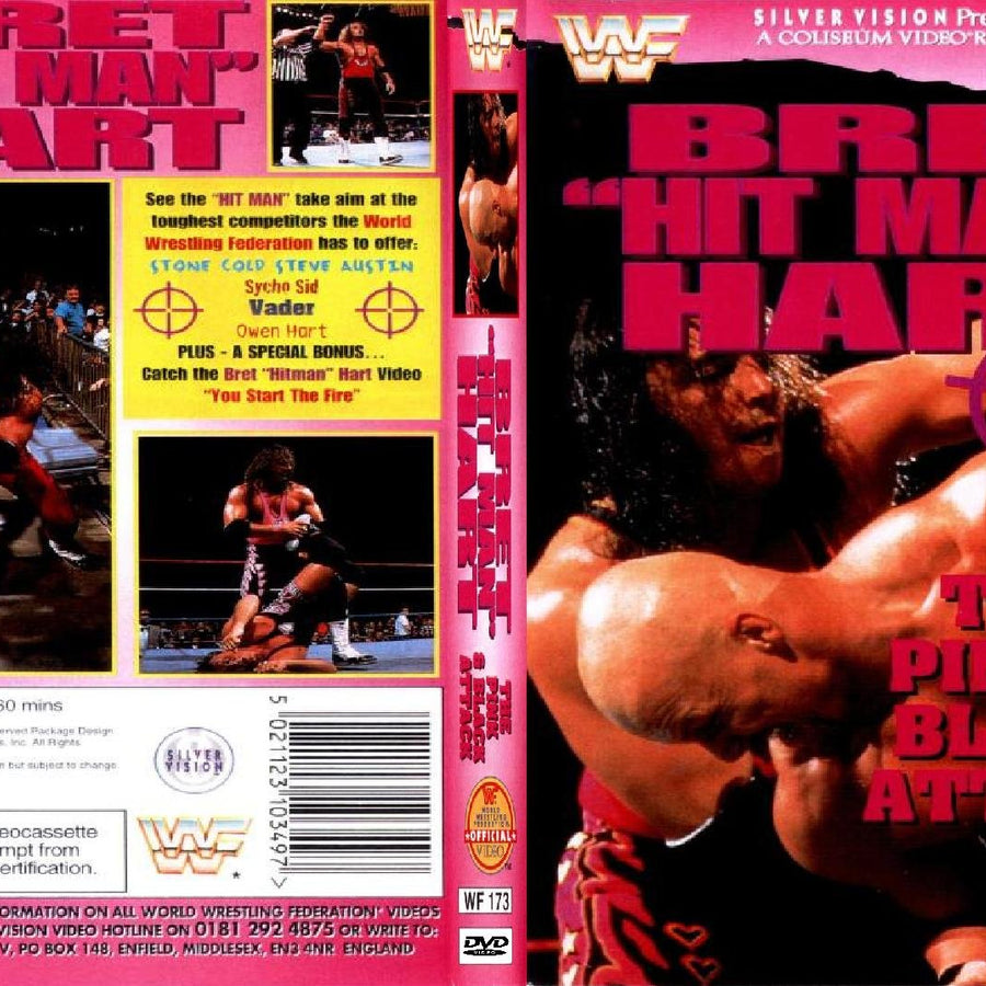 bret hitman hart the pink black attack DVDs & Videos Pwcatalog