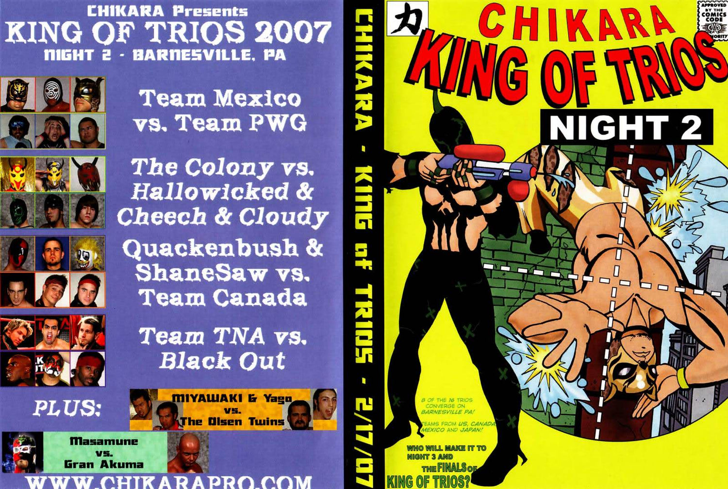 king of trios 2007 night two DVDs & Videos Pwcatalog