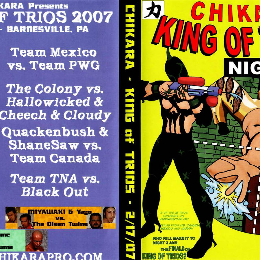 king of trios 2007 night two DVDs & Videos Pwcatalog