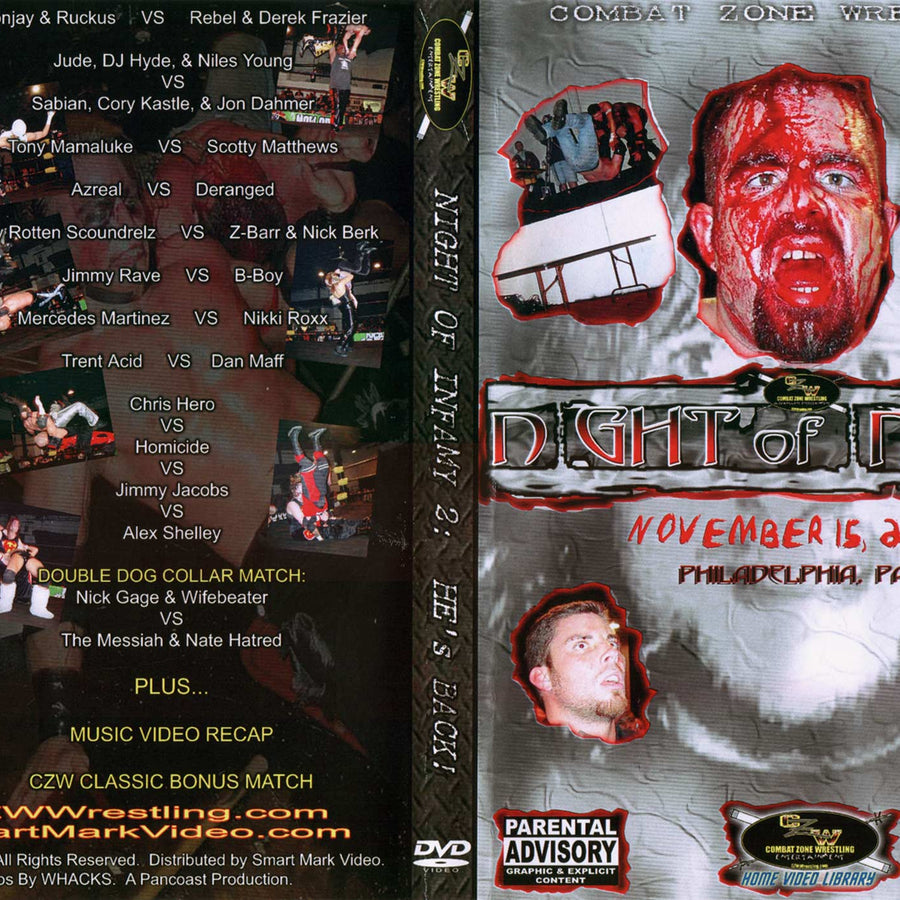 night of infamy 2 DVDs & Videos Pwcatalog