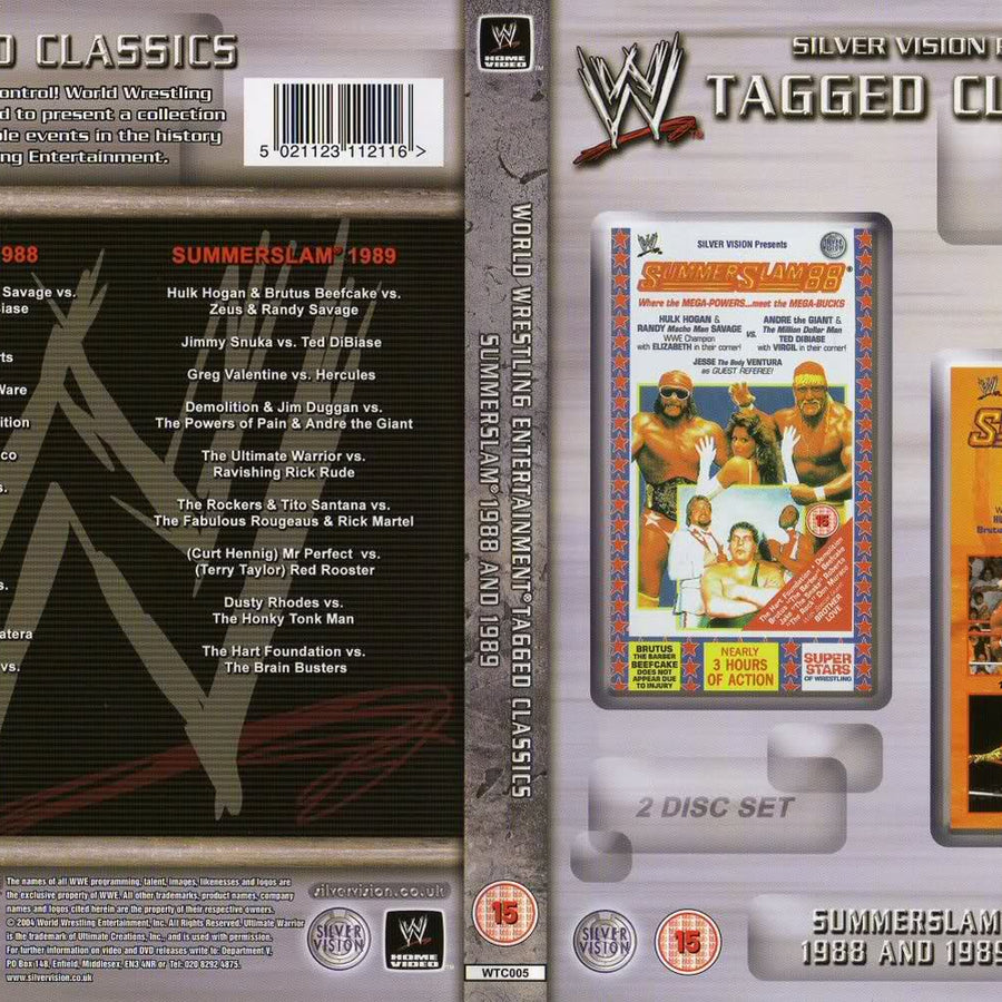summerslam 1988 1989 DVDs & Videos Silver vision exclusive