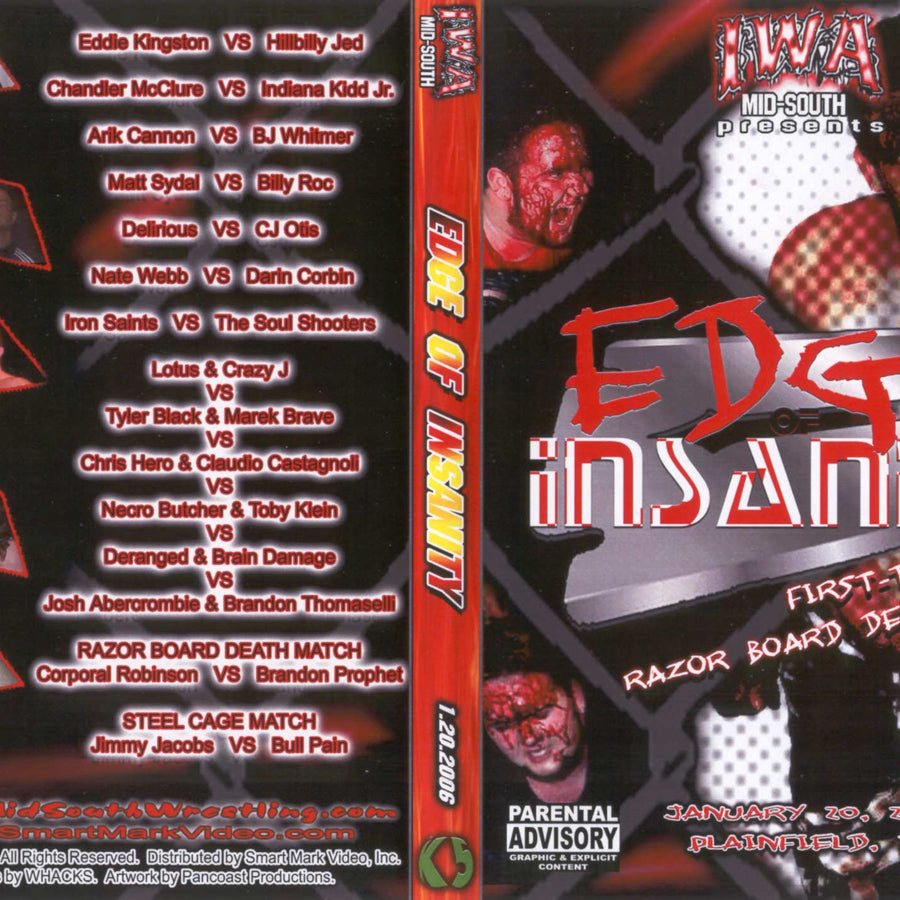 edge of insanity DVDs & Videos Pwcatalog