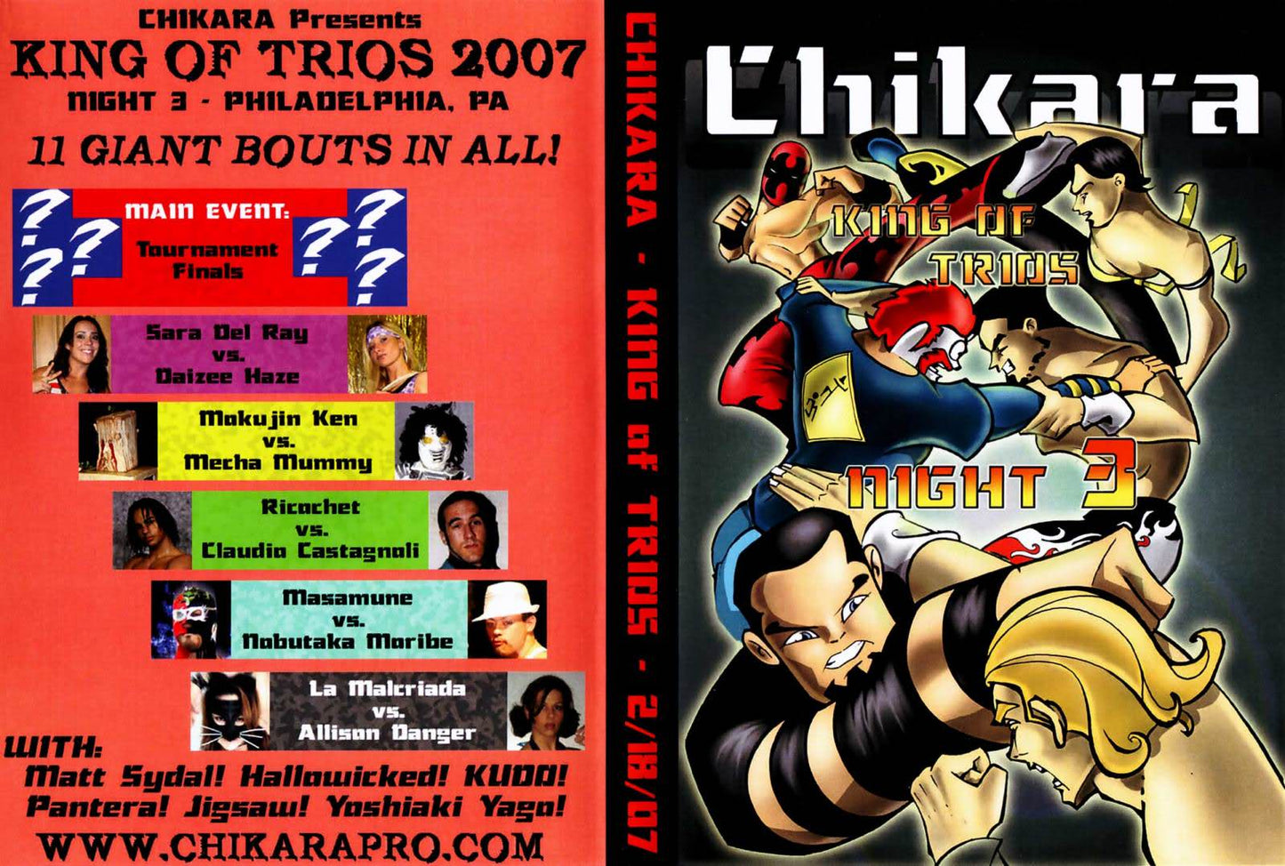 king of trios 2007 night three DVDs & Videos Pwcatalog