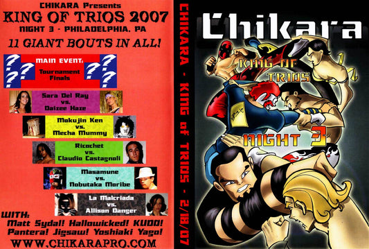 king of trios 2007 night three DVDs & Videos Pwcatalog