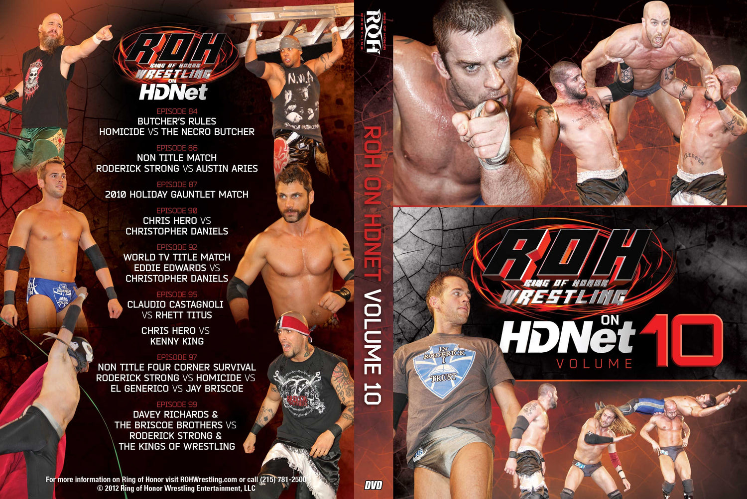 ROH on hdnet volume 10 DVDs & Videos Pwcatalog