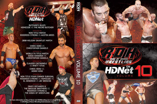 ROH on hdnet volume 10 DVDs & Videos Pwcatalog