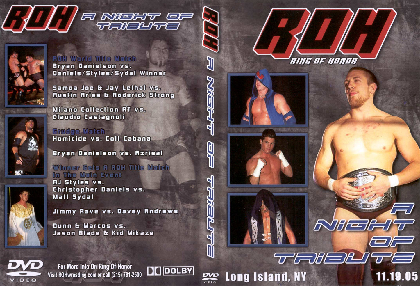 a night of tribute DVDs & Videos Pwcatalog