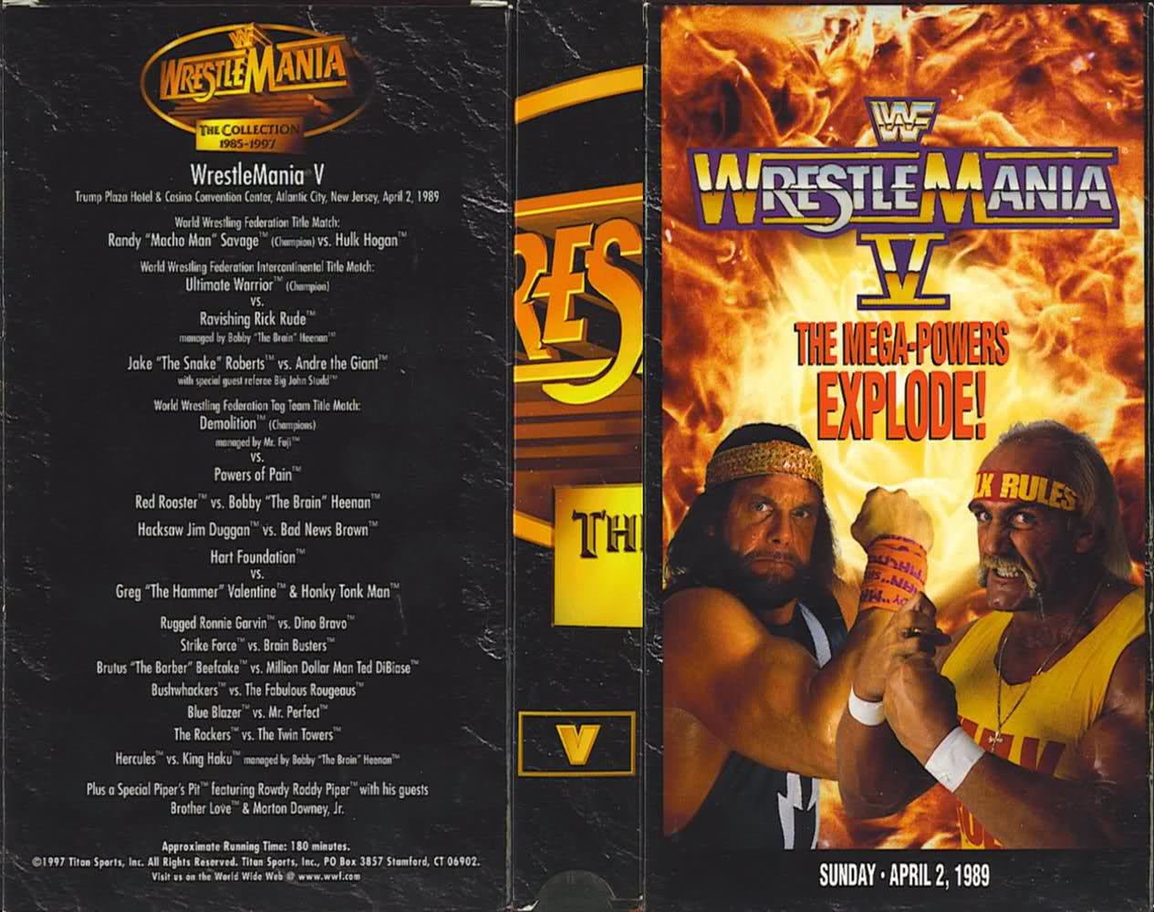 wrestlemania the collection 1985-1997 wrestlemania v PW Catalog