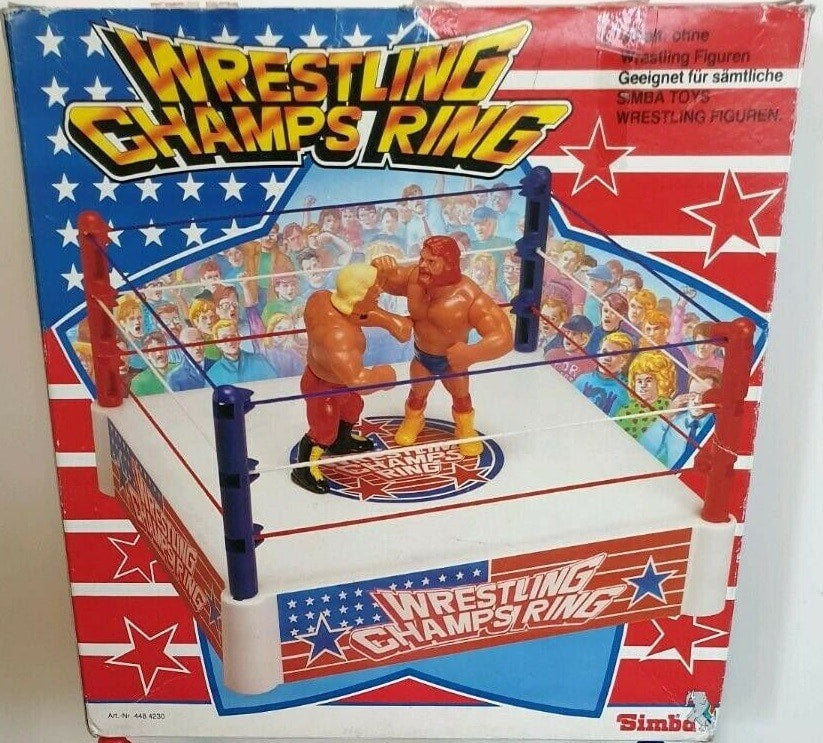Simba Toys Wrestling Champs Wrestling Rings & Playsets: Wrestling Champs Ring [Full Size] Action & Toy Figures PWcatalog