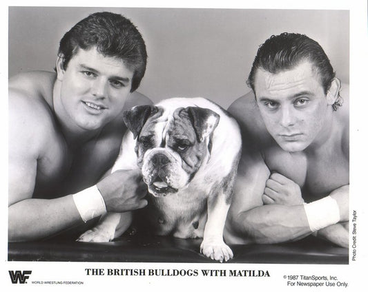 1987 British Bulldogs w/Matilda #2