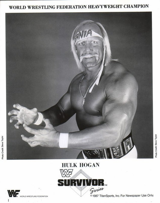 1987 WWF CHAMPION Hulk Hogan Survivor Series