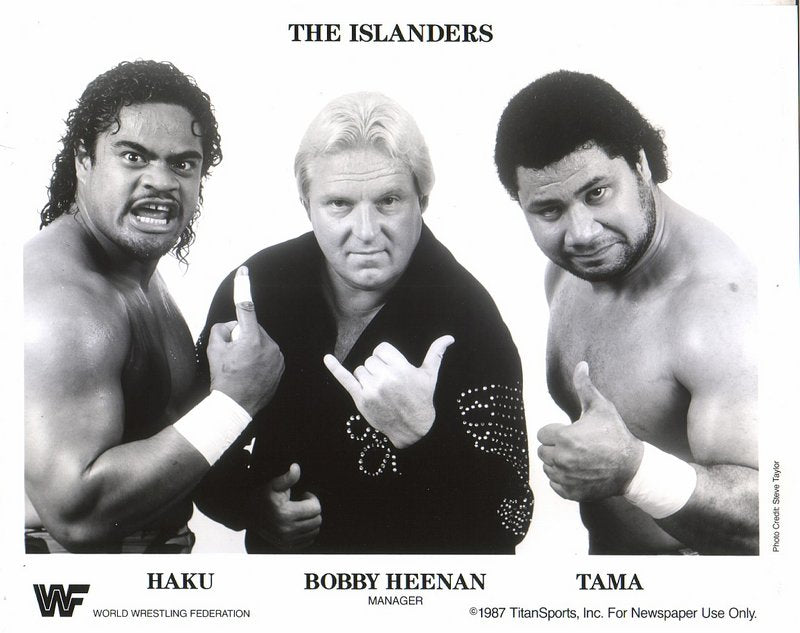1987 Islanders w/Bobby Heenan PWcatalog