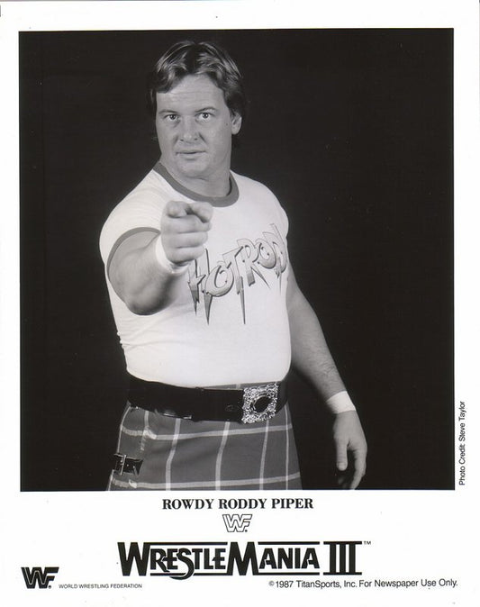 1987 Rowdy Roddy Piper WM3