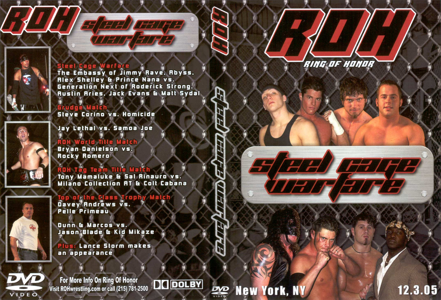 steel cage warfare DVDs & Videos Pwcatalog