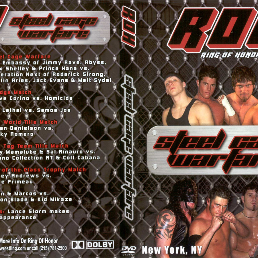 steel cage warfare DVDs & Videos Pwcatalog