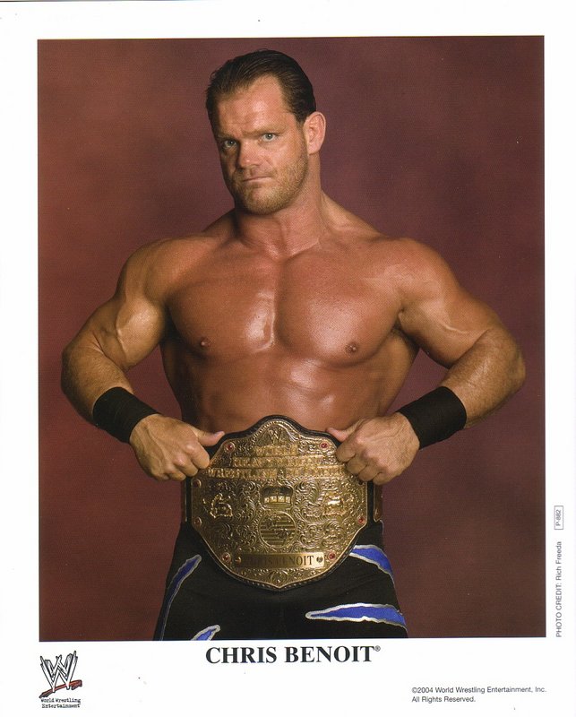 2004 WORLD CHAMPION Chris Benoit P882 color PW Catalog
