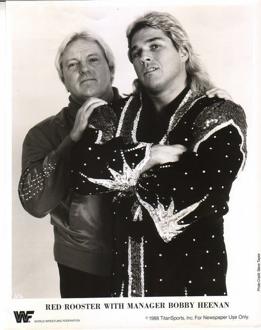 1988 Red Rooster w/Bobby Heenan