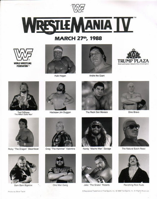 1988 WrestleMania IV Tournament