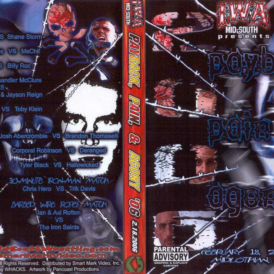 payback pain agony 2006 DVDs & Videos Pwcatalog