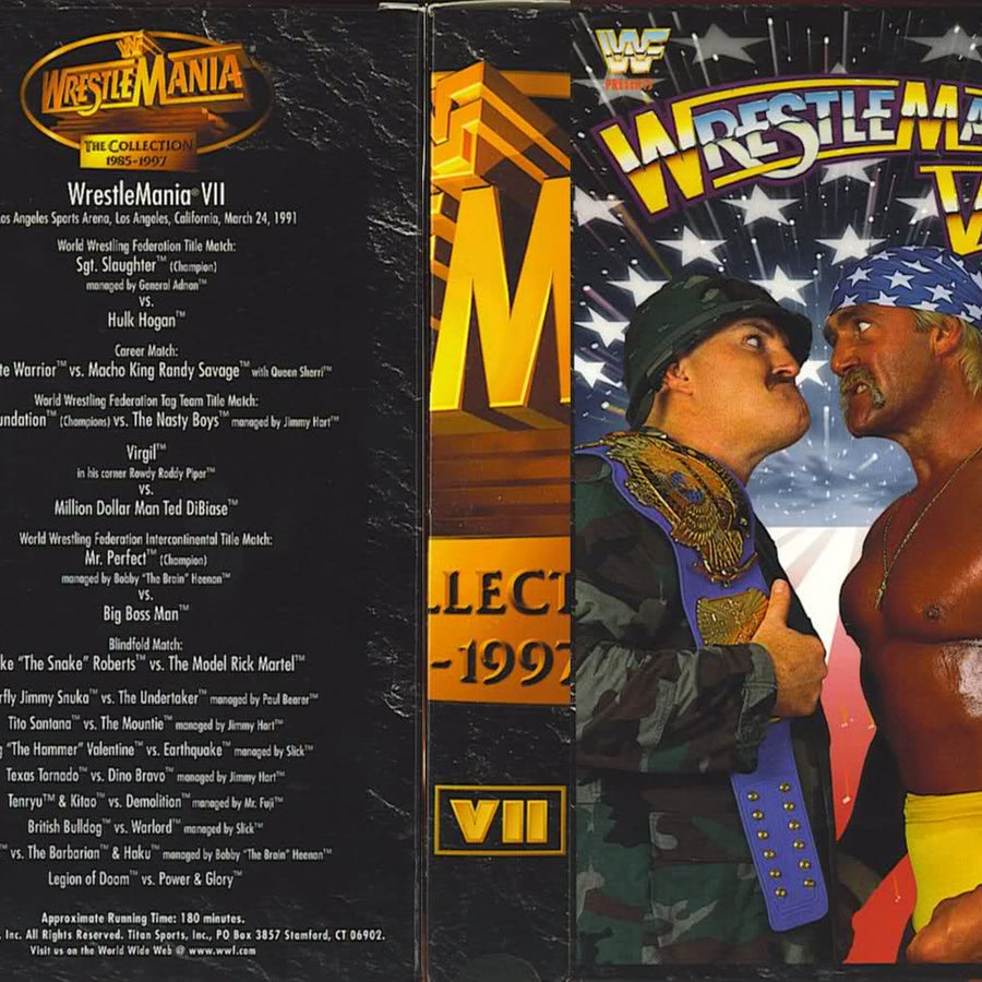 wrestlemania the collection 1985-1997 wrestlemania vii PW Catalog