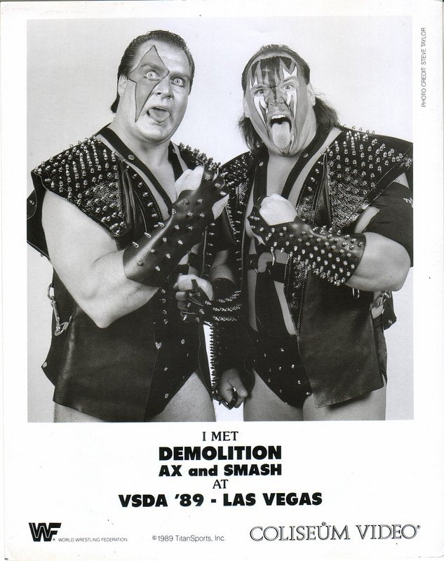 1989 Demolition Coliseum Video PWcatalog
