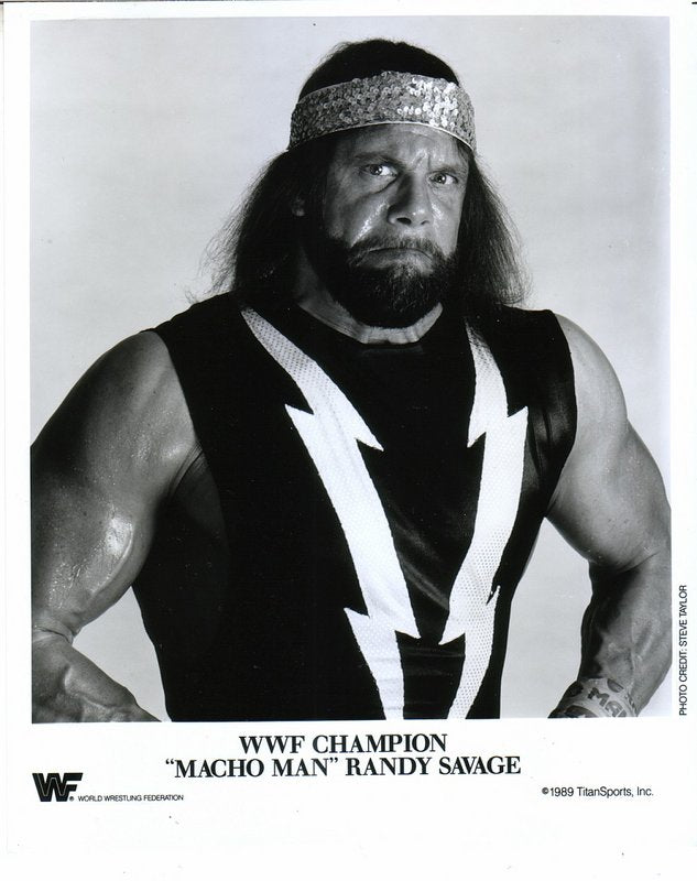 1989 WWF CHAMPION Macho Man Randy Savage