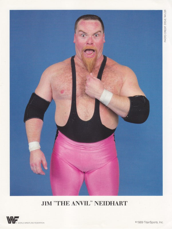 1989 Jim "The Anvil" Neidhart color PWcatalog