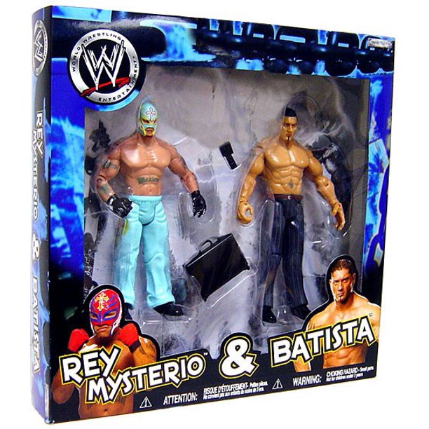 WWE Jakks Pacific Multipack: Rey Mysterio & Batista [Exclusive] Action & Toy Figures PWcatalog