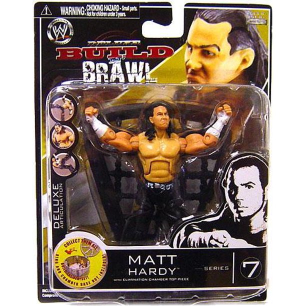 WWE Jakks Pacific Deluxe Build 'N' Brawl 7 Matt Hardy Action & Toy Figures PWcatalog
