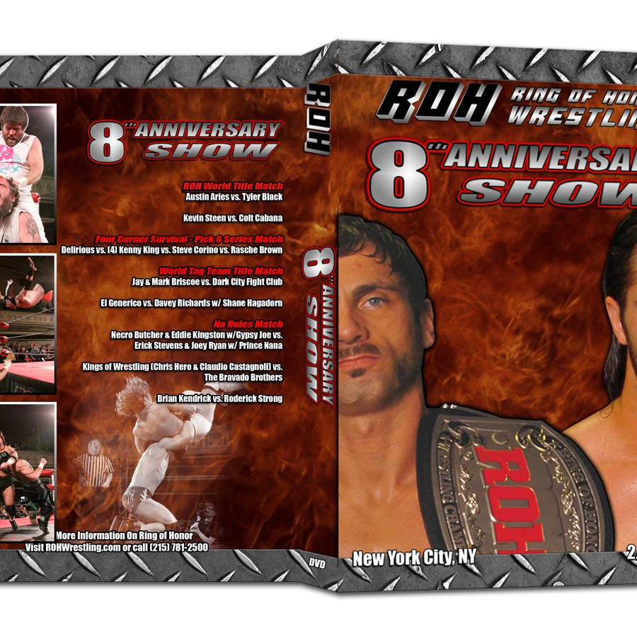 8th Anniversary Show DVDs & Videos PWcatalog