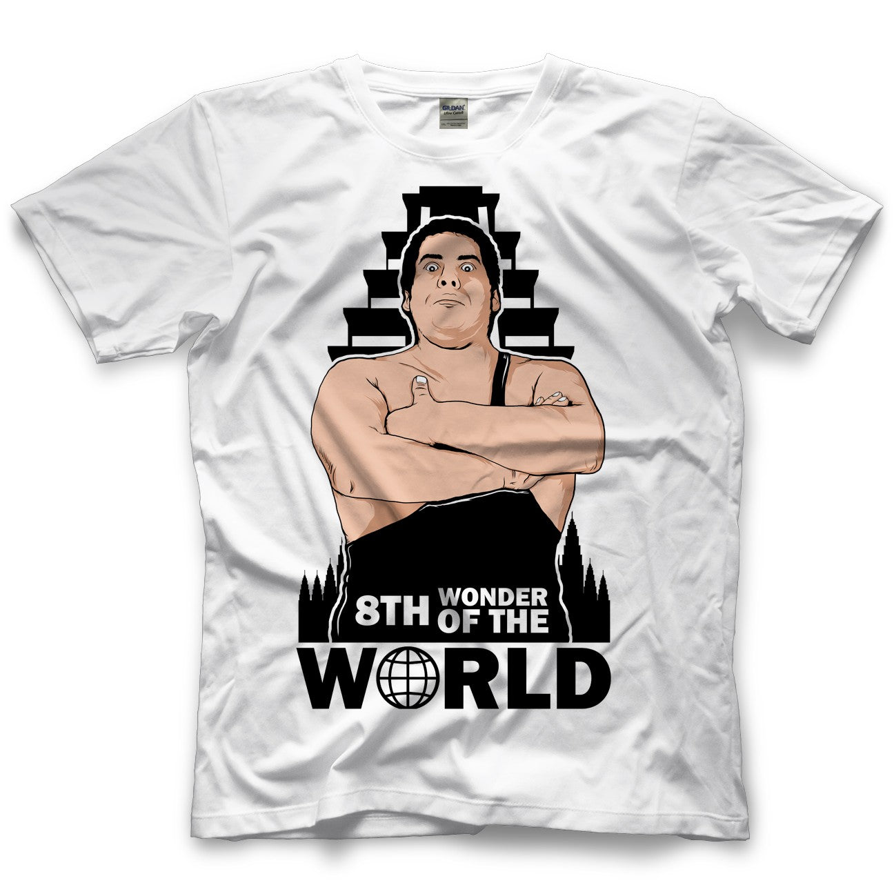 André the Giant 8th Wonder Of The World T-Shirt Pwcatalog