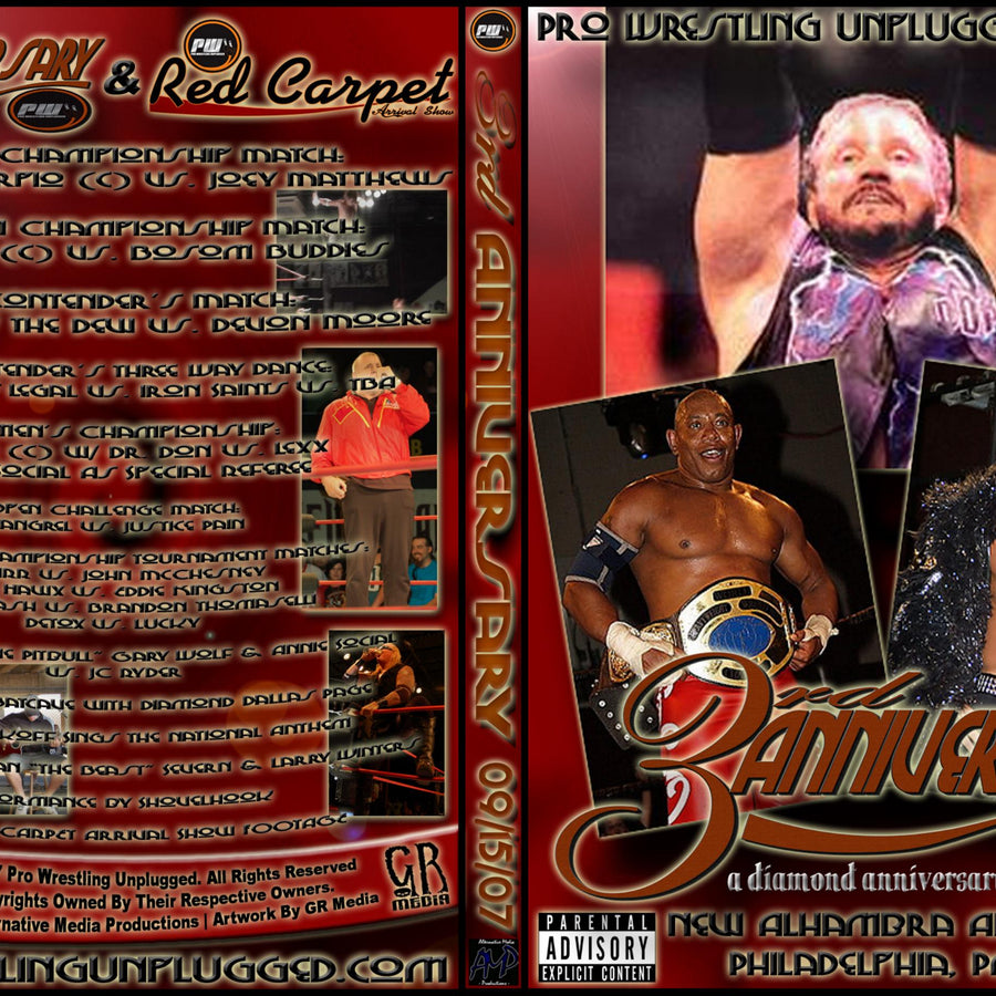 3rd anniversary DVDs & Videos Pwcatalog