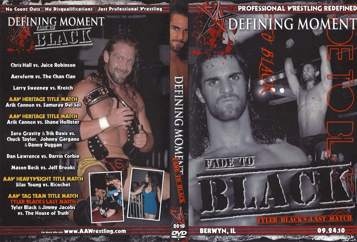 defining moment fade to black DVDs & Videos Pwcatalog