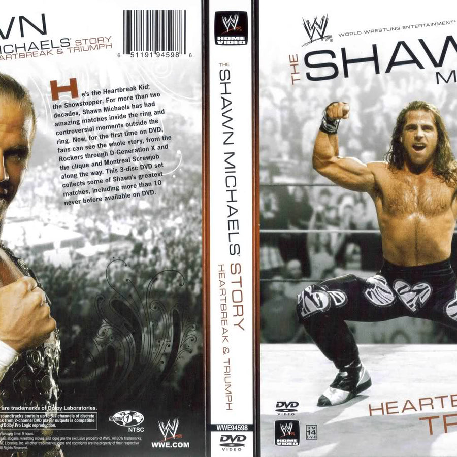 heartbreak triumph the shawn michaels story DVDs & Videos Pwcatalog