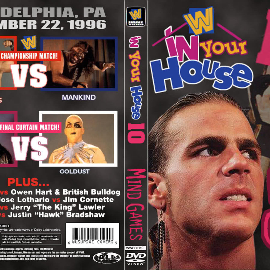 In Your House 10 DVDs & Videos Pwcatalog