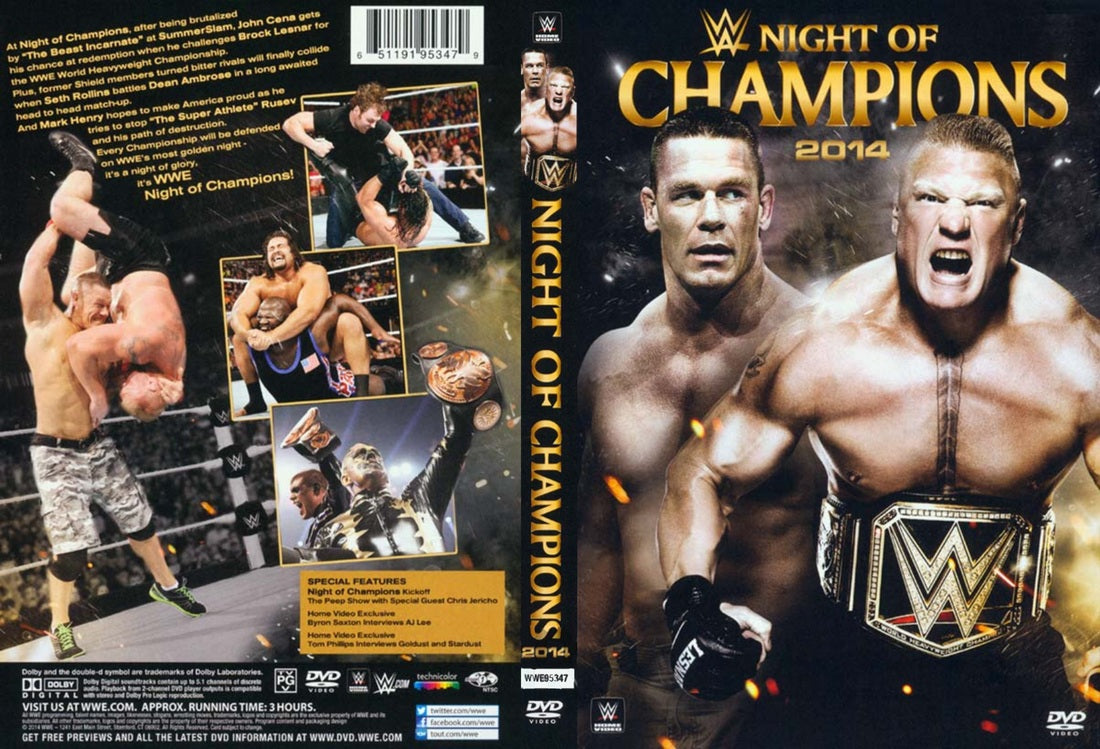 night of champions 2014 DVDs & Videos Pwcatalog