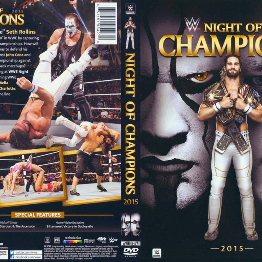 night of champions 2015 DVDs & Videos Pwcatalog