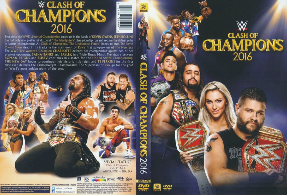 night of champions 2016 DVDs & Videos Pwcatalog
