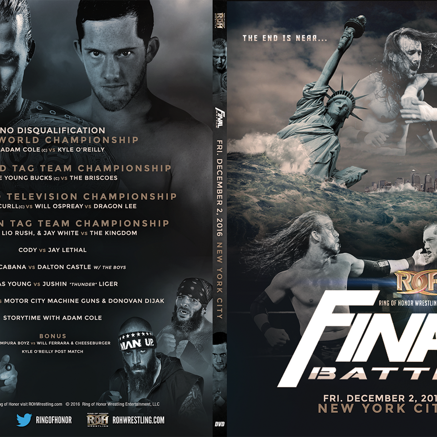 ROH final battle 2016pn DVDs & Videos Pwcatalog