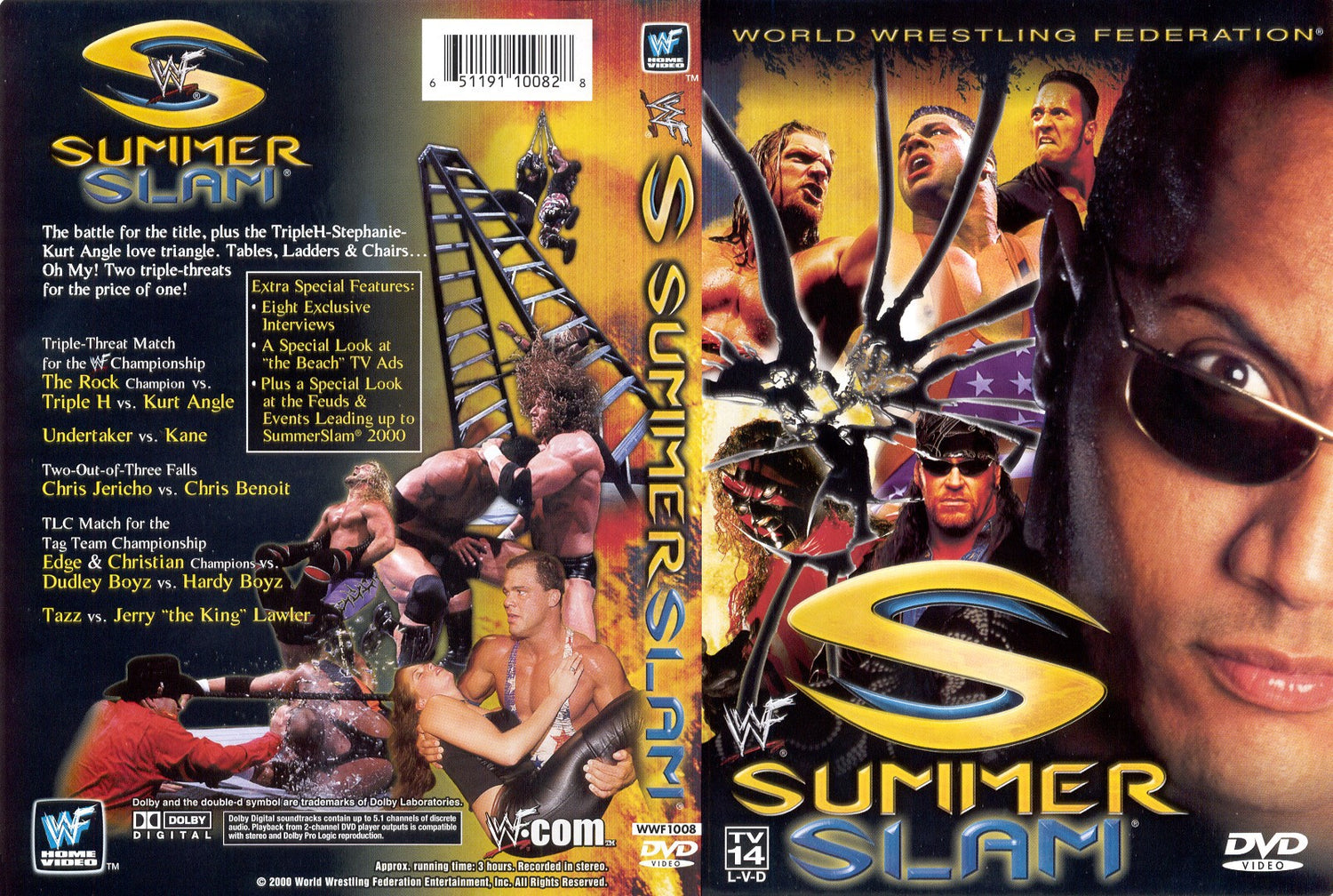 Summerslam 2000 DVDs & Videos Pwcatalog