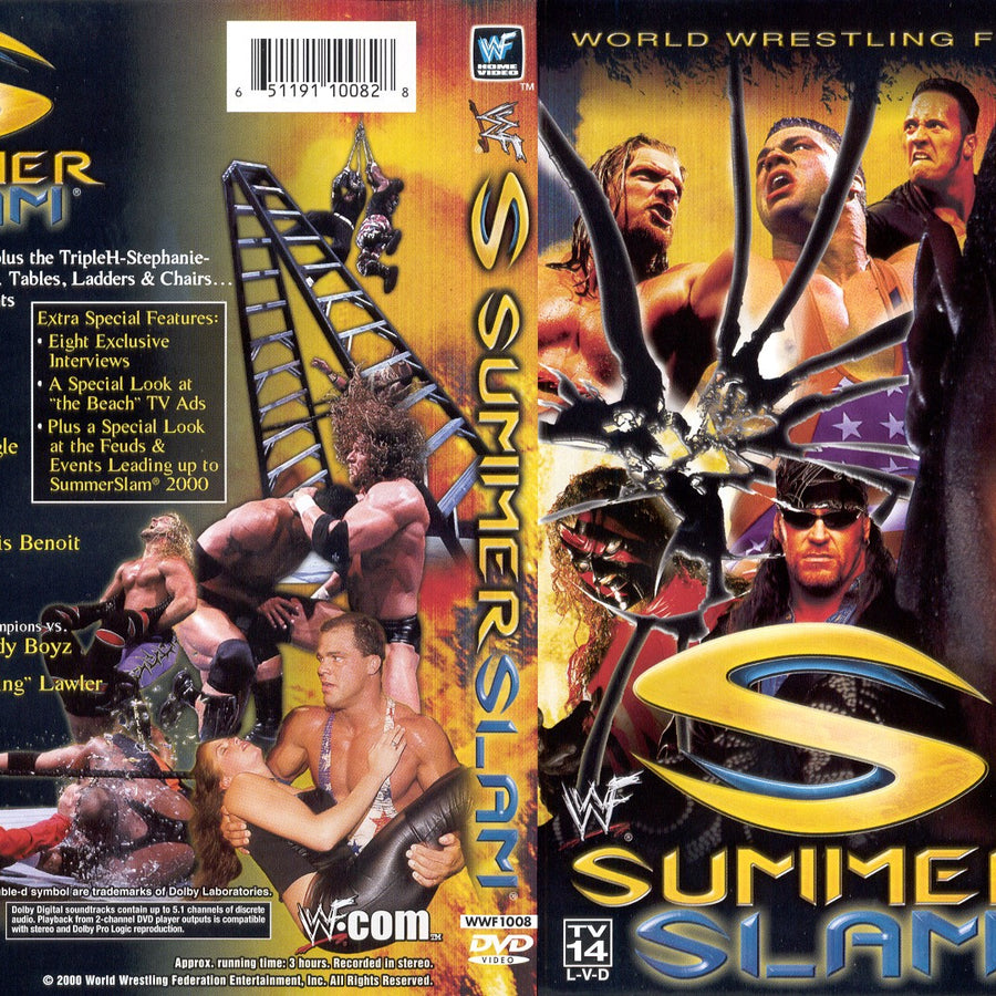 Summerslam 2000 DVDs & Videos Pwcatalog