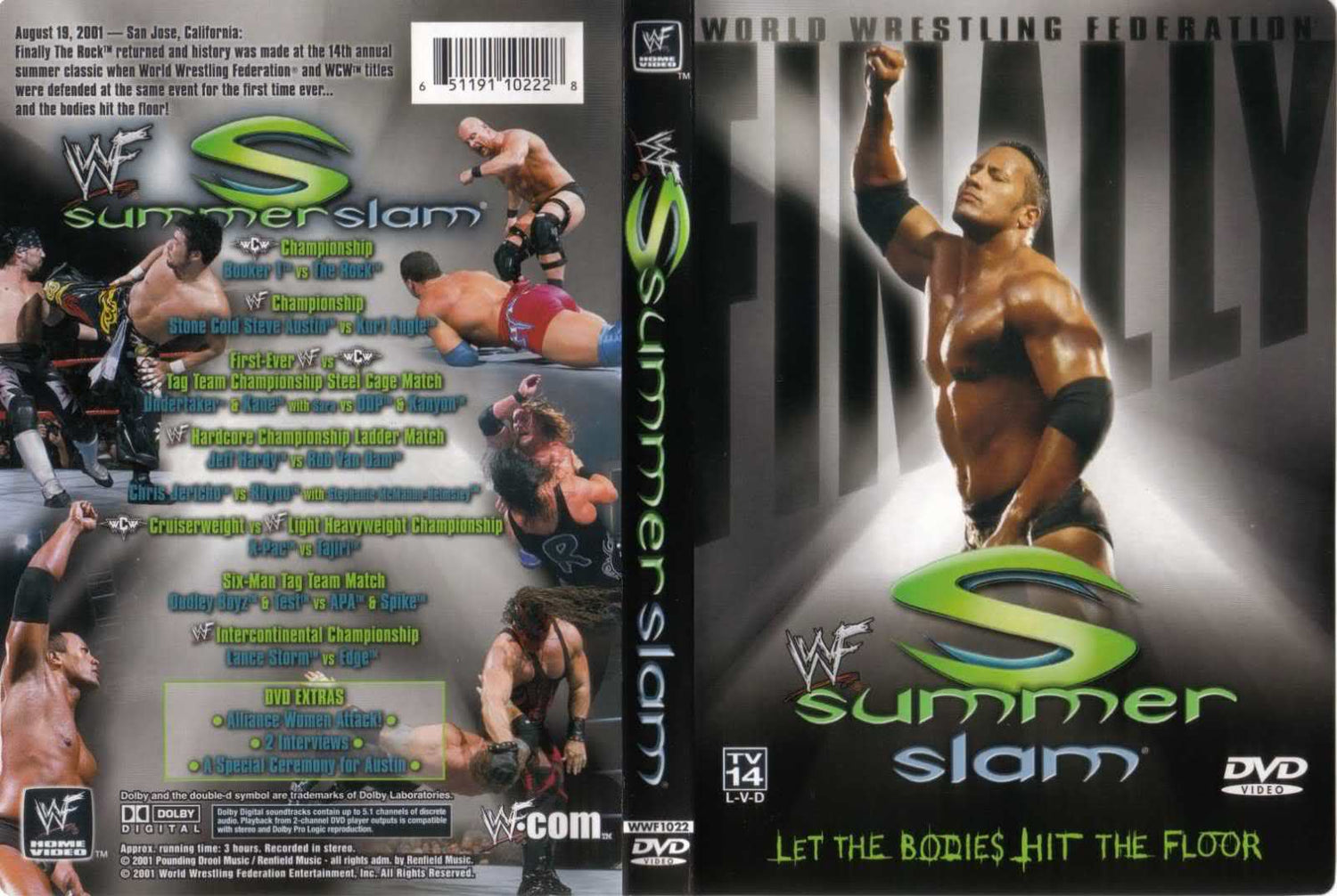 Summerslam 2001 DVDs & Videos Pwcatalog