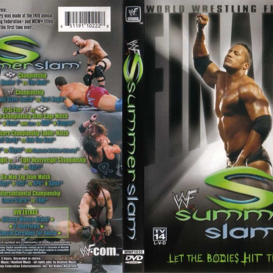 Summerslam 2001 DVDs & Videos Pwcatalog